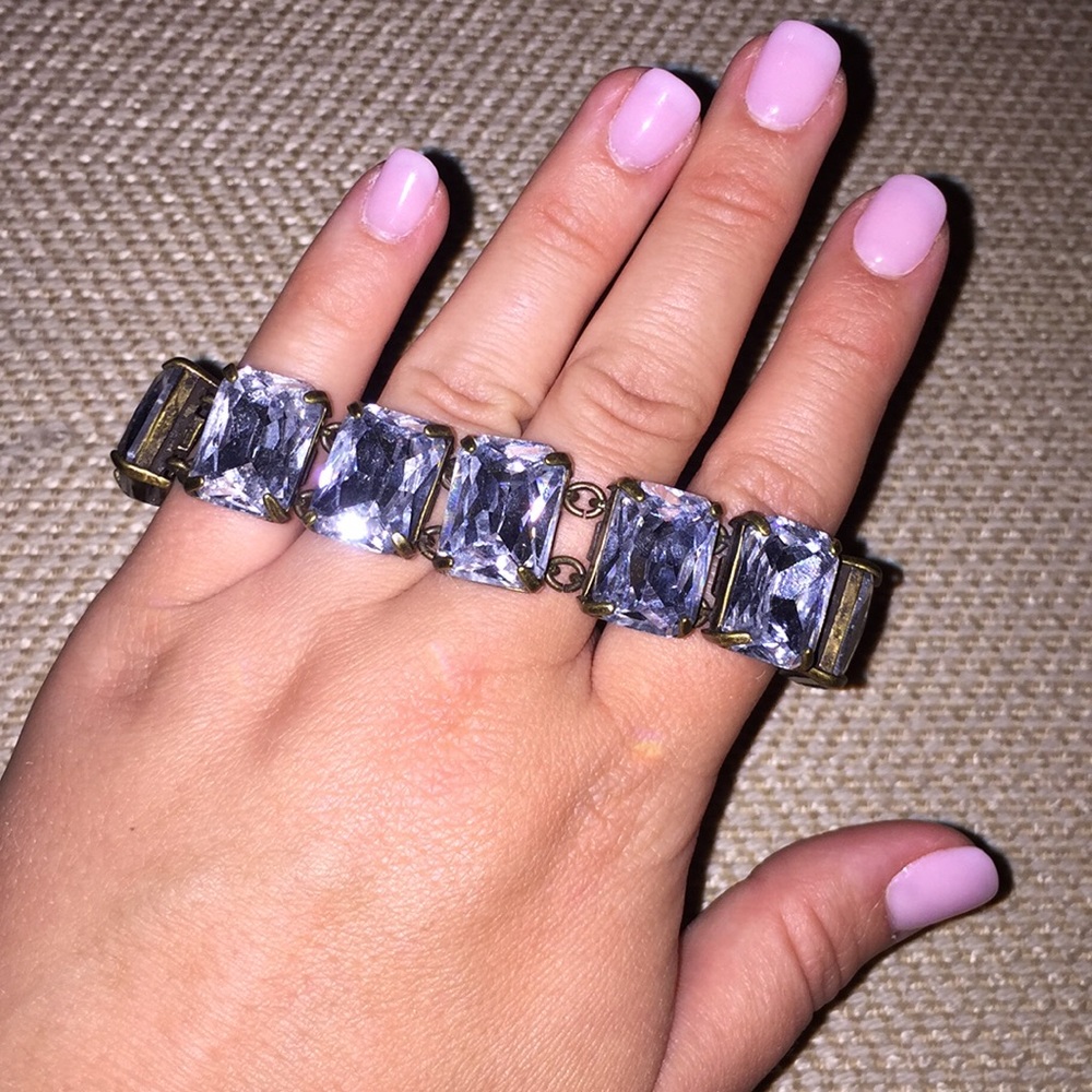 C Wonder sparkly statement bracelet